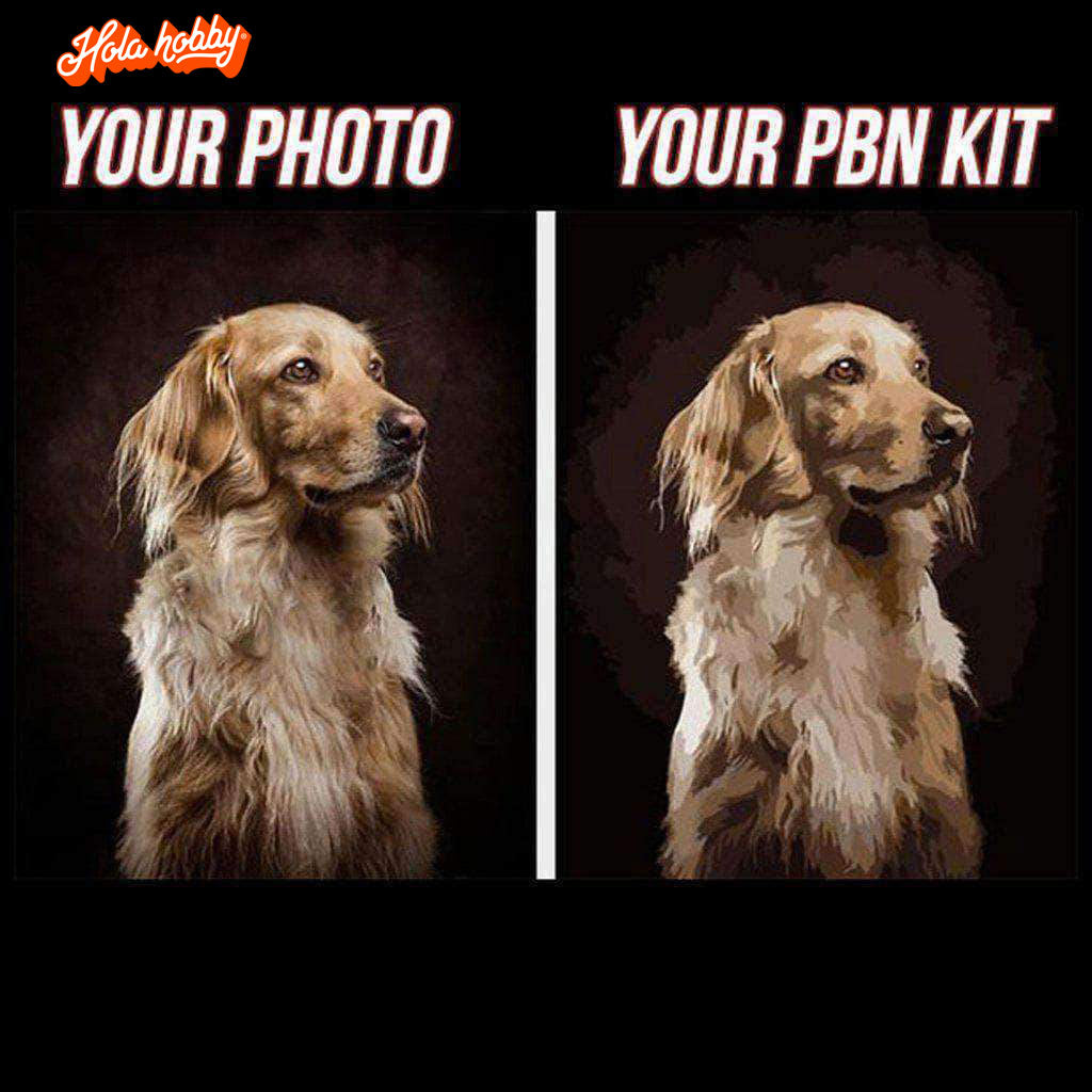 Pintura personalizada por números con tu foto - Hola Hobby