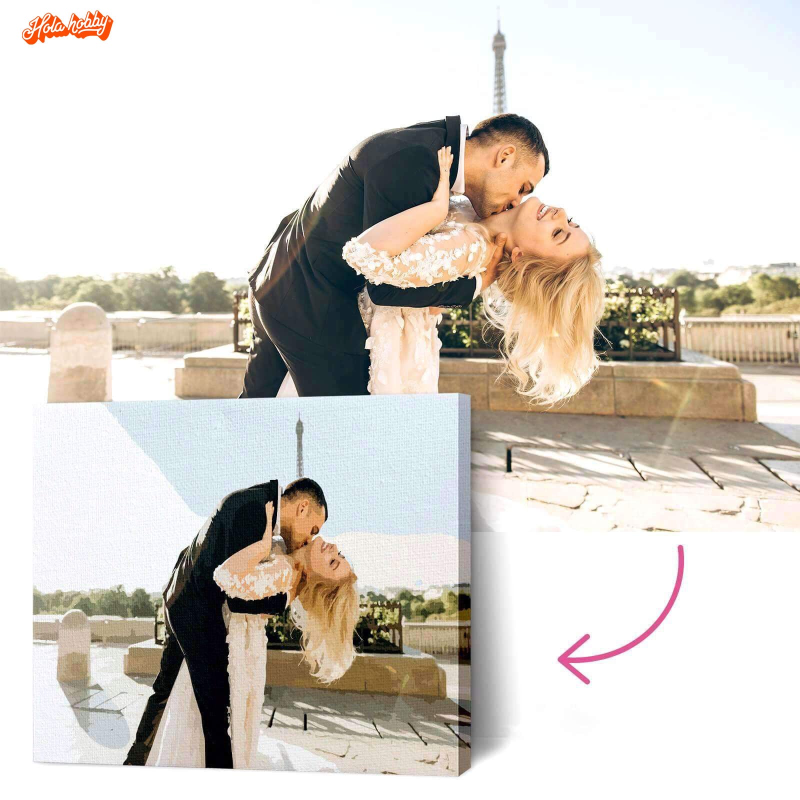 Sus seres queridos en Pintar por Números - Hola Hobby