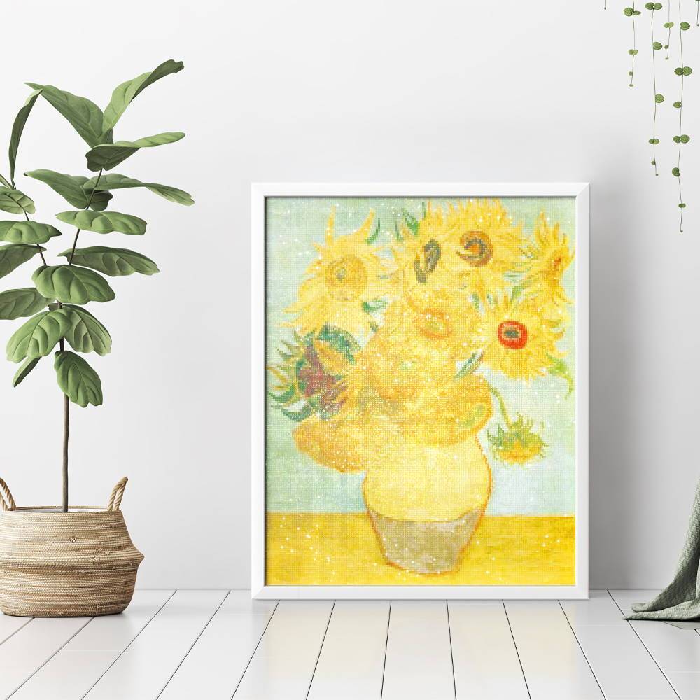 Pintura de girasoles - Hola Hobby