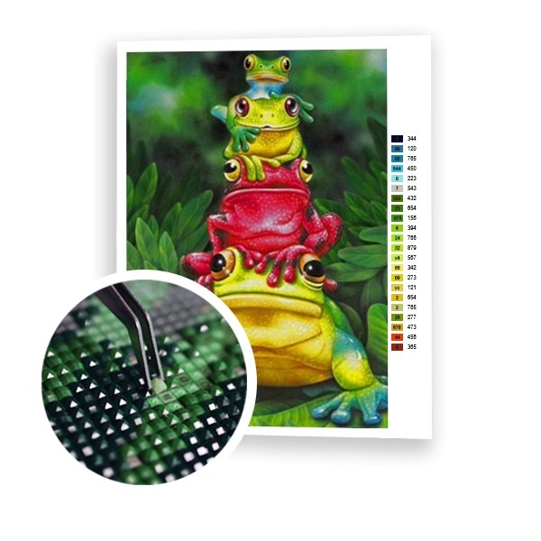 Pirámide de rana - Hola Hobby