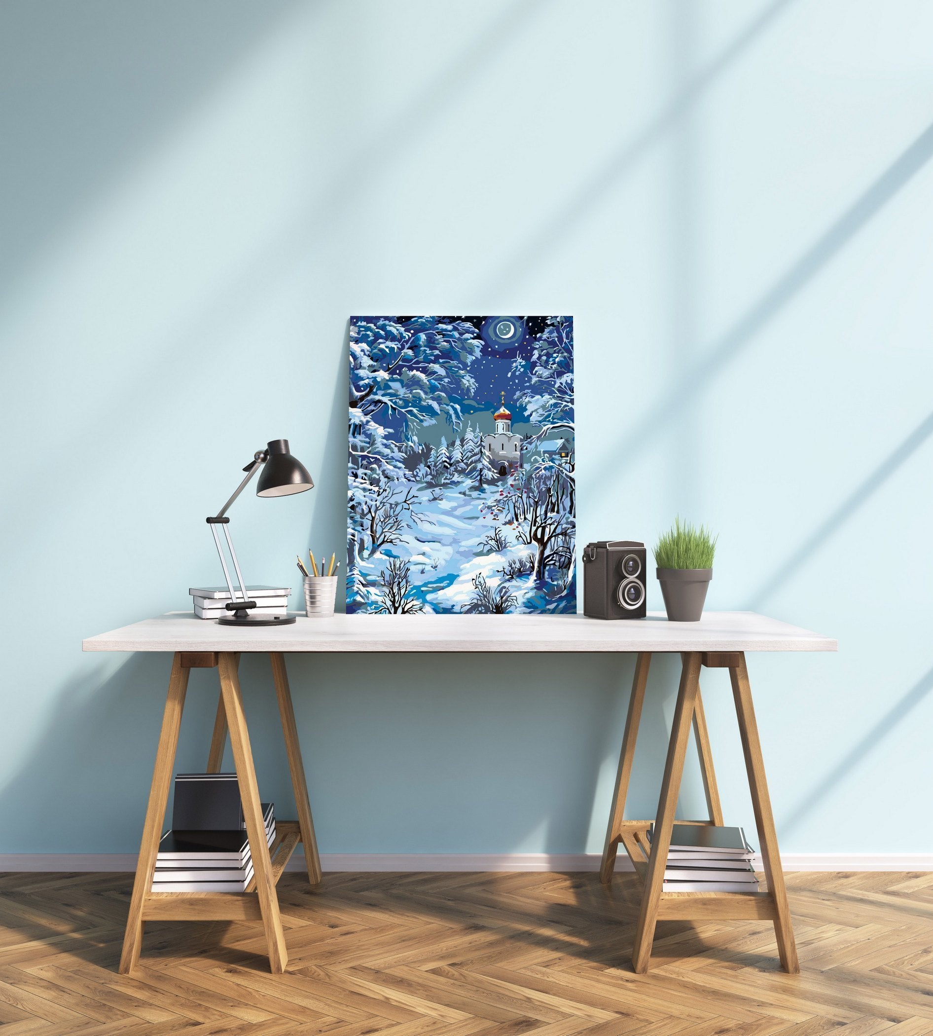 Pueblo de invierno - Hola Hobby