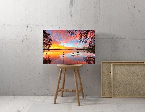 Puesta de sol en el lago (5457164632215)