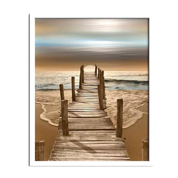 Puesta de sol en la playa - Hola Hobby