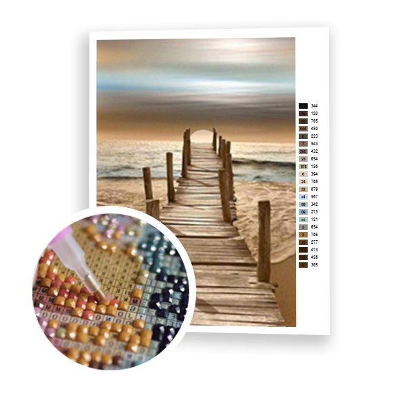 Puesta de sol en la playa - Hola Hobby