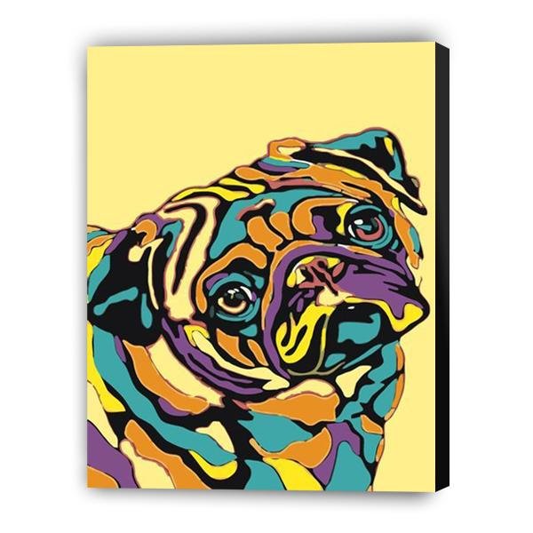 Pug colorido - Hola Hobby (5457195761815)