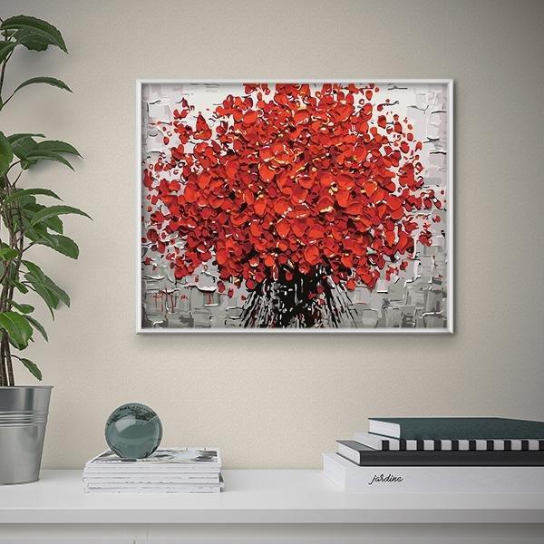 Ramo de flores rojas