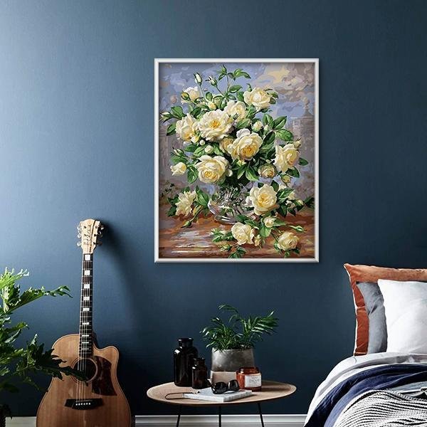 Rosas blancas - Hola Hobby