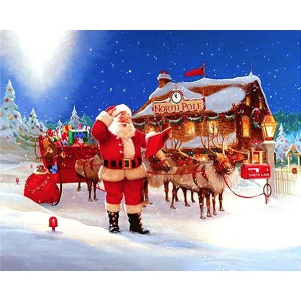 Santa en el Polo Norte - Hola Hobby