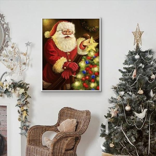 Santa y arbol de navidad - Hola Hobby