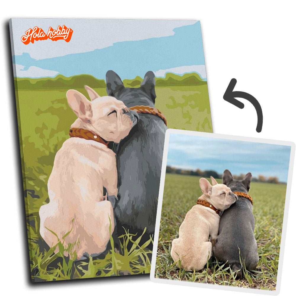 Su mascota en Pintar por Números