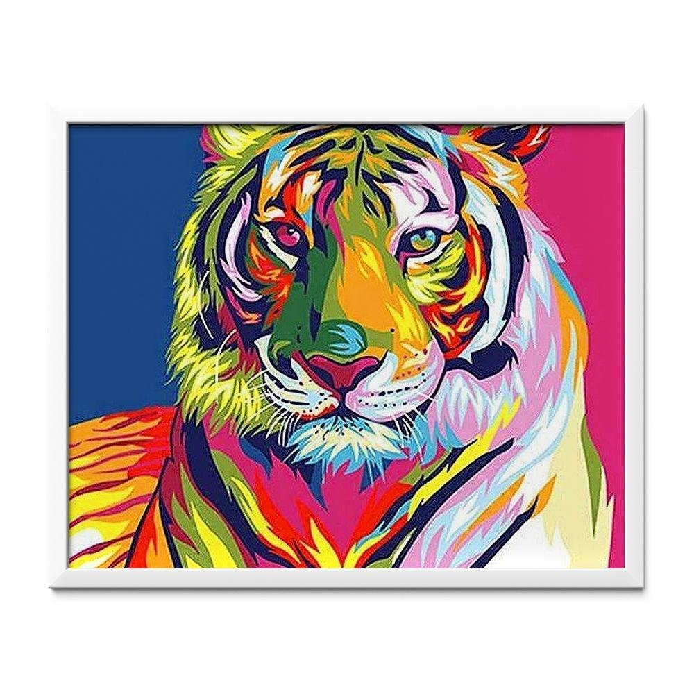 Tigre colorido - Hola Hobby
