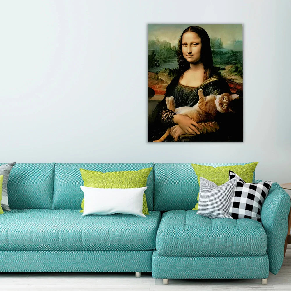 Mona Lisa con Gato