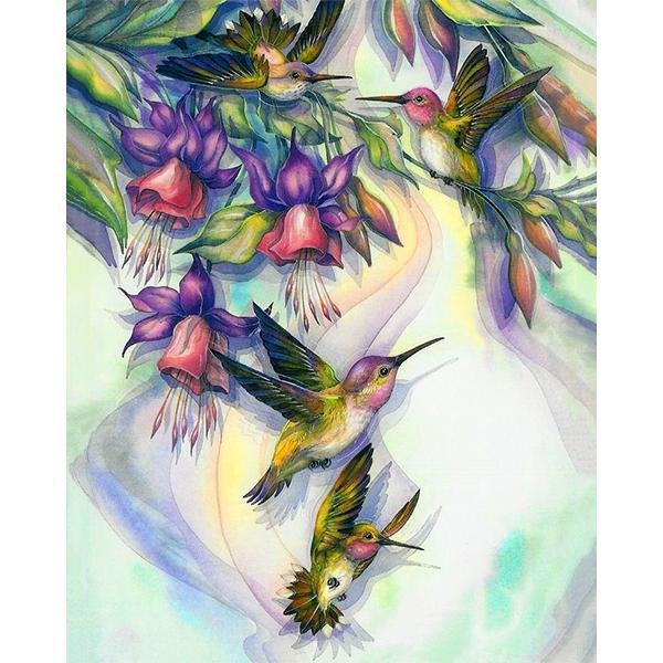 Adorables colibríes - Hola Hobby