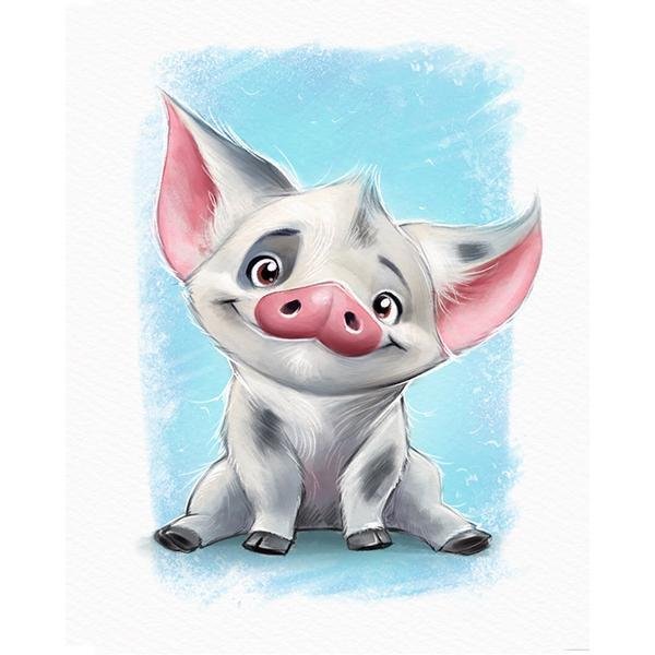 Cerdo de dibujos animados - Hola Hobby