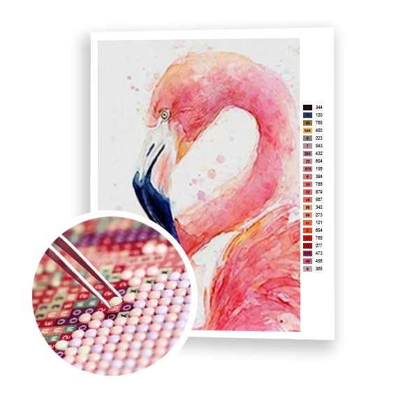 Cuadro Flamingo - Hola Hobby