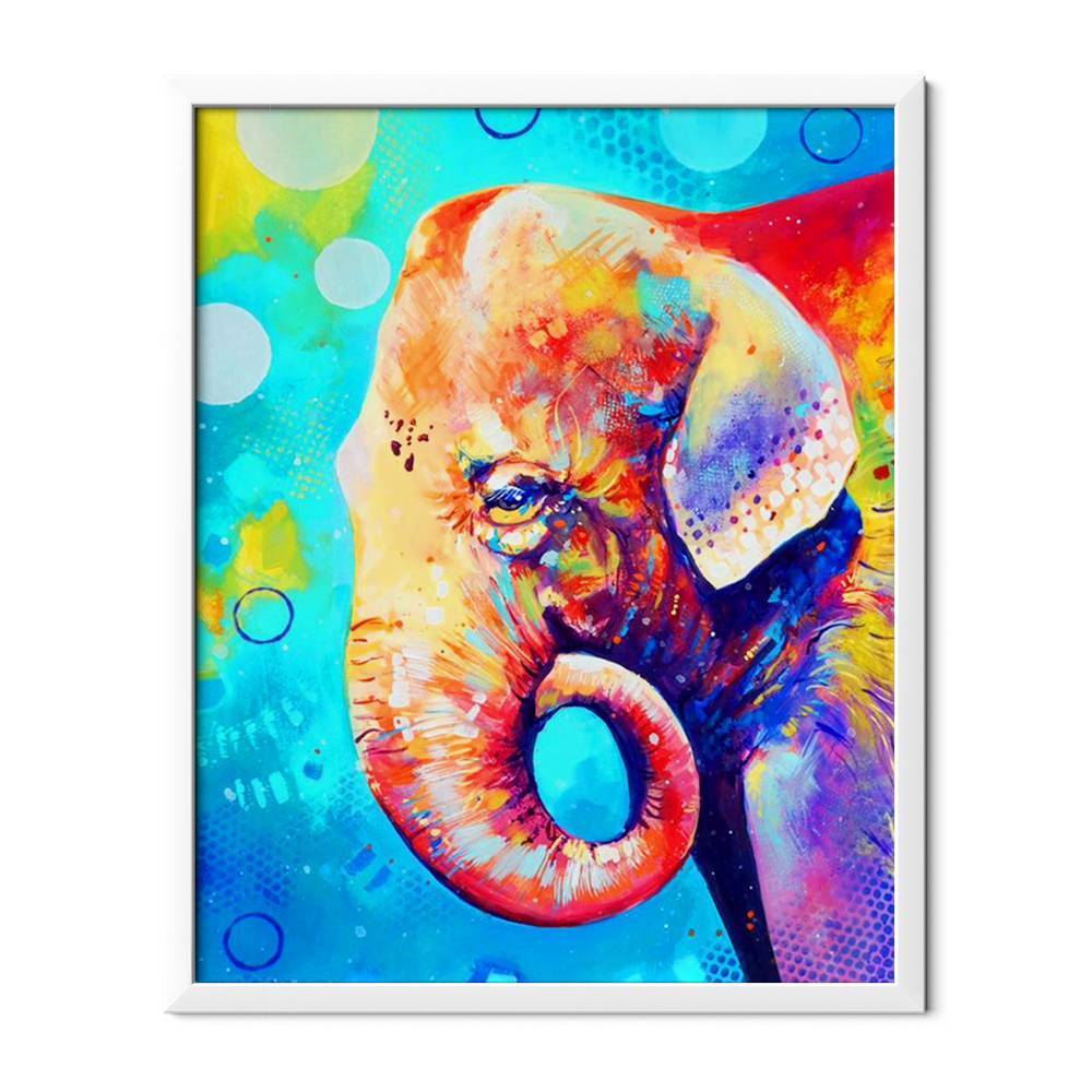 Elefante colorido - Hola Hobby