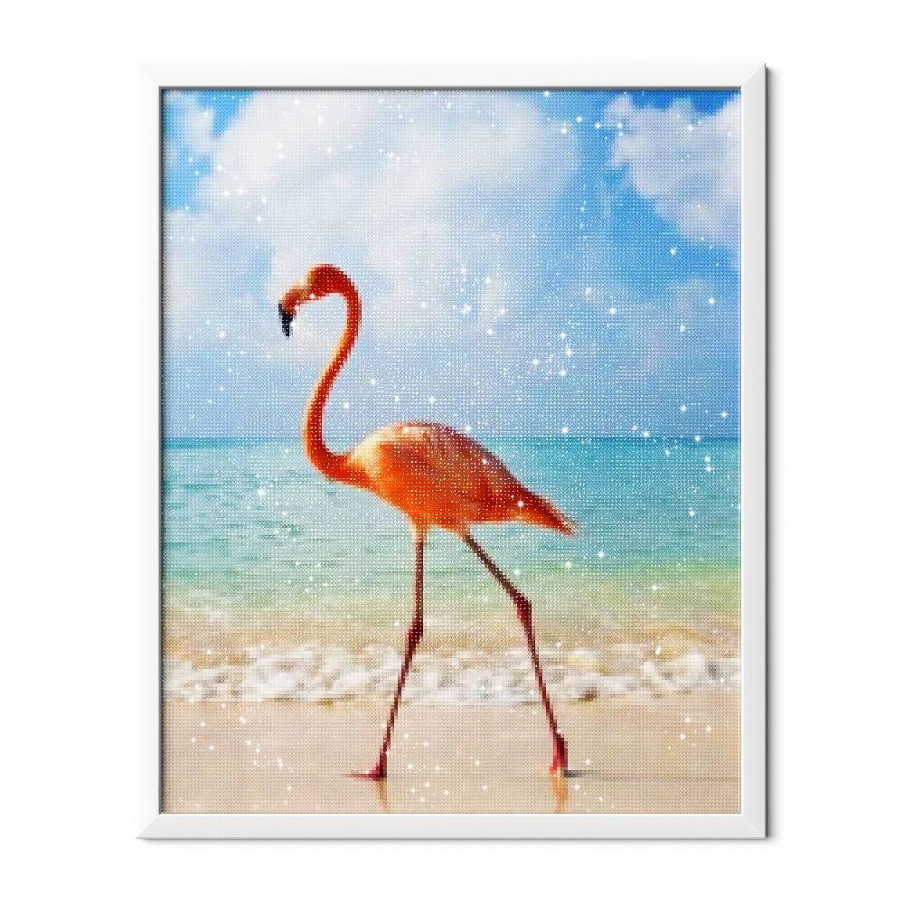 Flamingo En La Playa - Hola Hobby