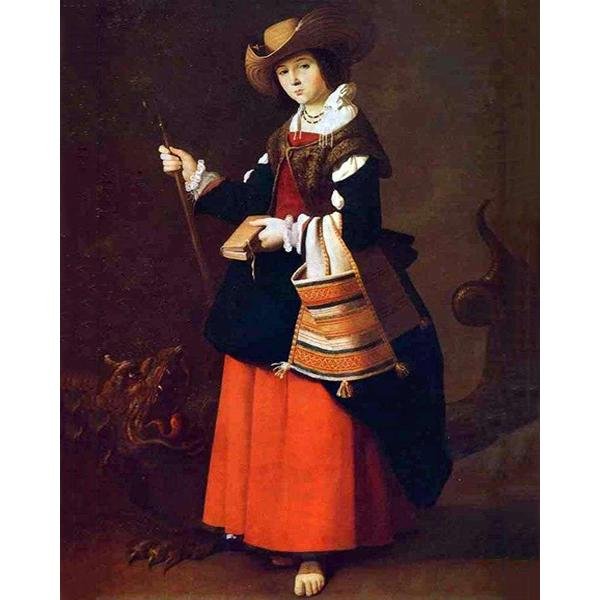 Francisco de Zurbarán - Santa Margarita - Hola Hobby