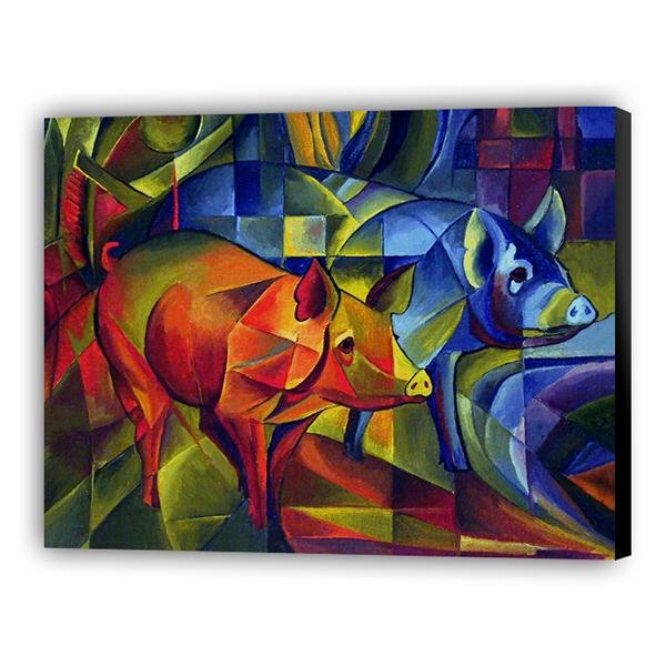 Franz Marc Orenco Originals Piggies rojo y azul - Hola Hobby